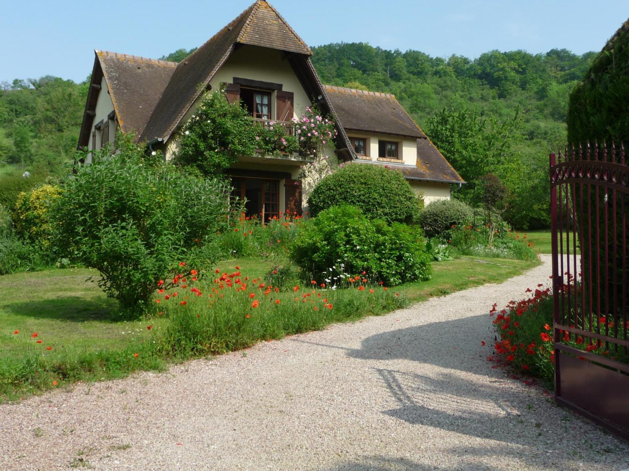 Maison D'Hotes Les Coquelicots ジヴェルニー エクステリア 写真